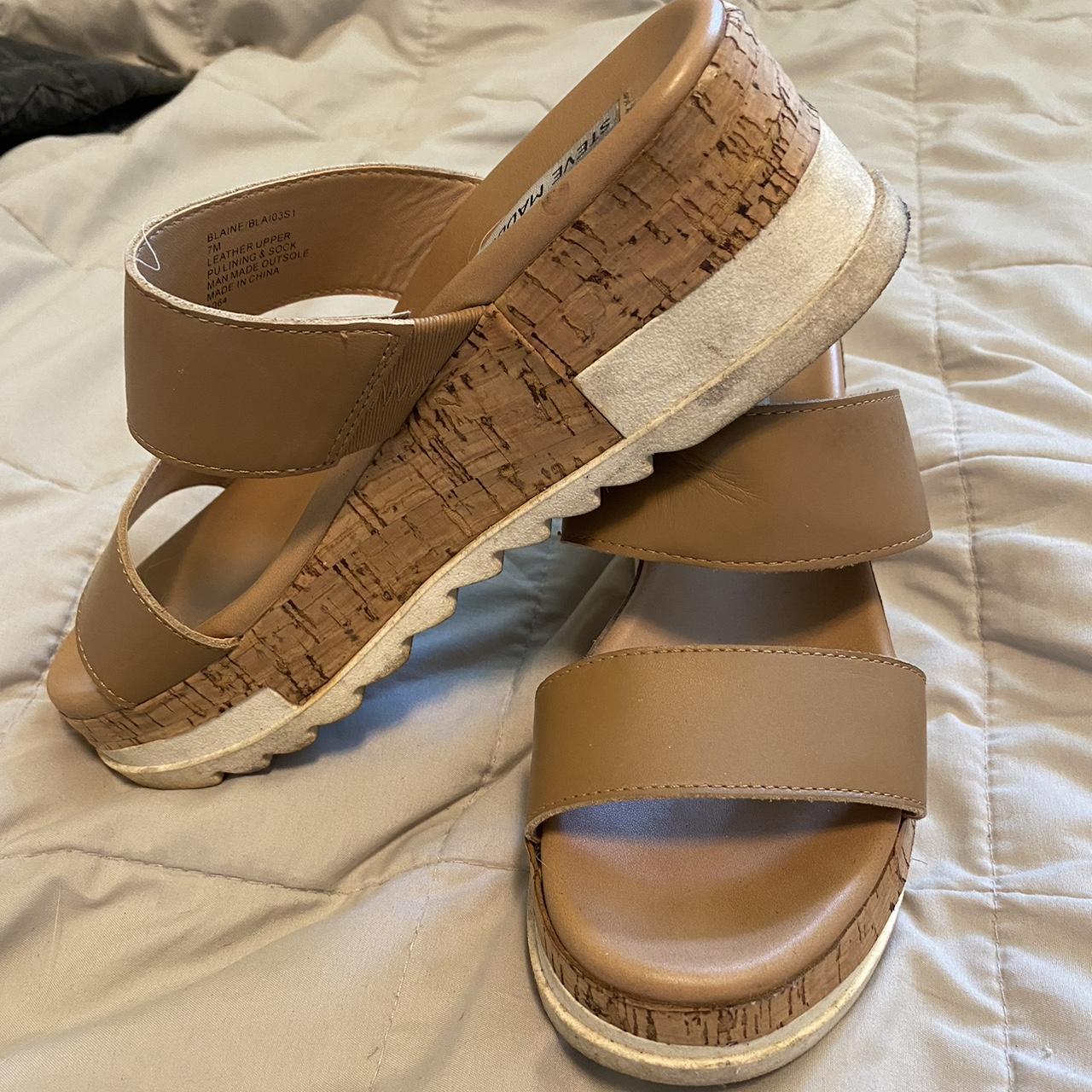 Steve madden best sale blaine wedge sandal