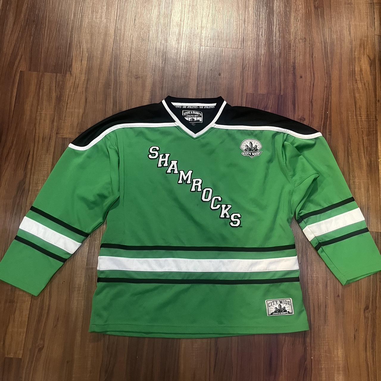 North shore shamrocks hockey jersey! Size large,... - Depop