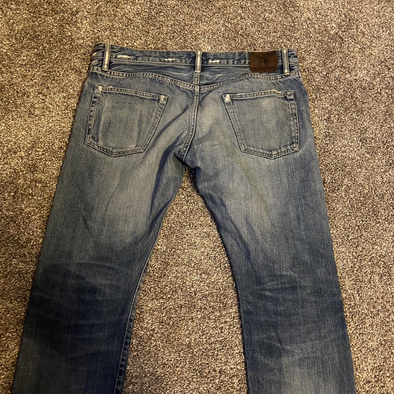 Hysteric Glamour Men's Blue Jeans | Depop