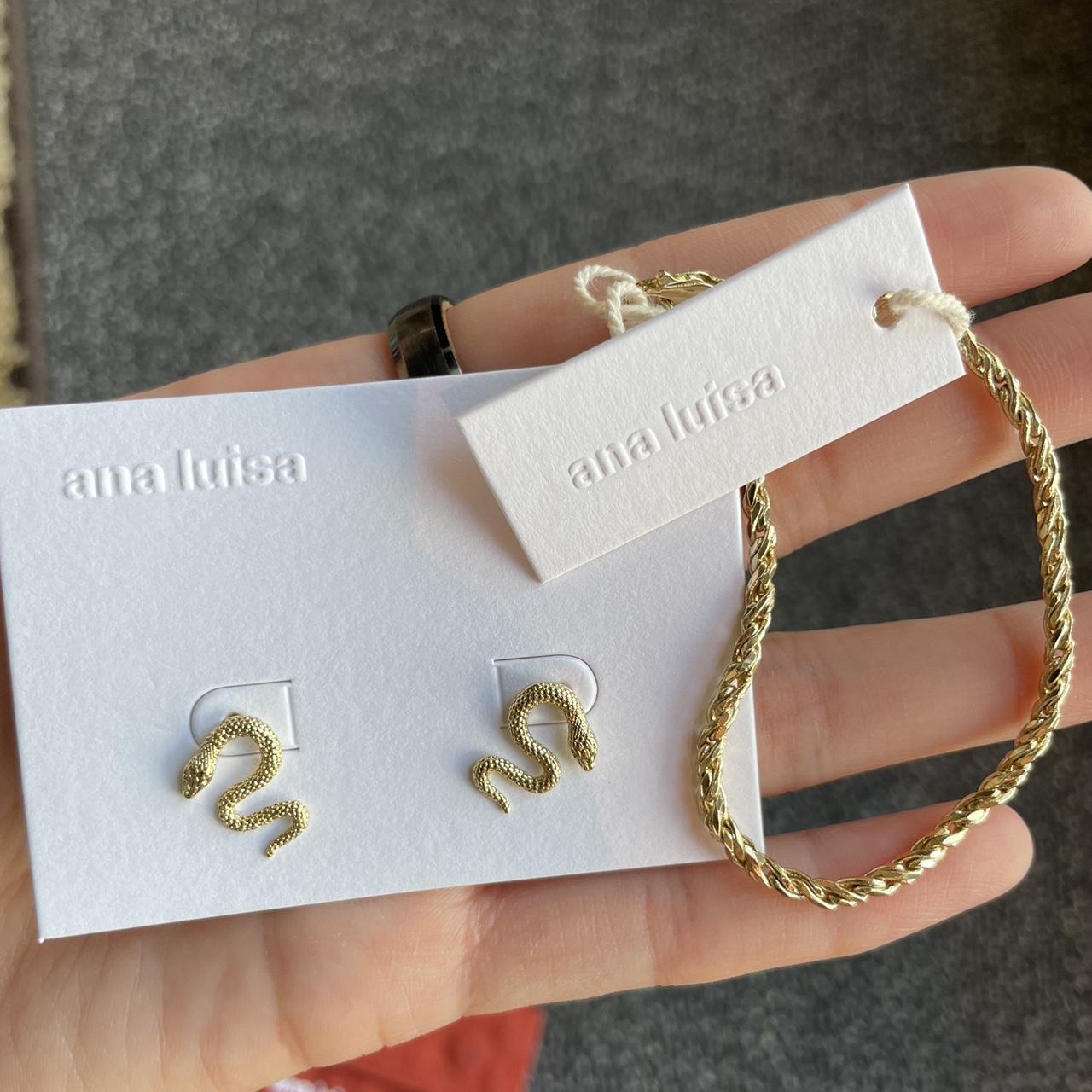 brand new Ana Luisa jewelry! boa earrings... Depop