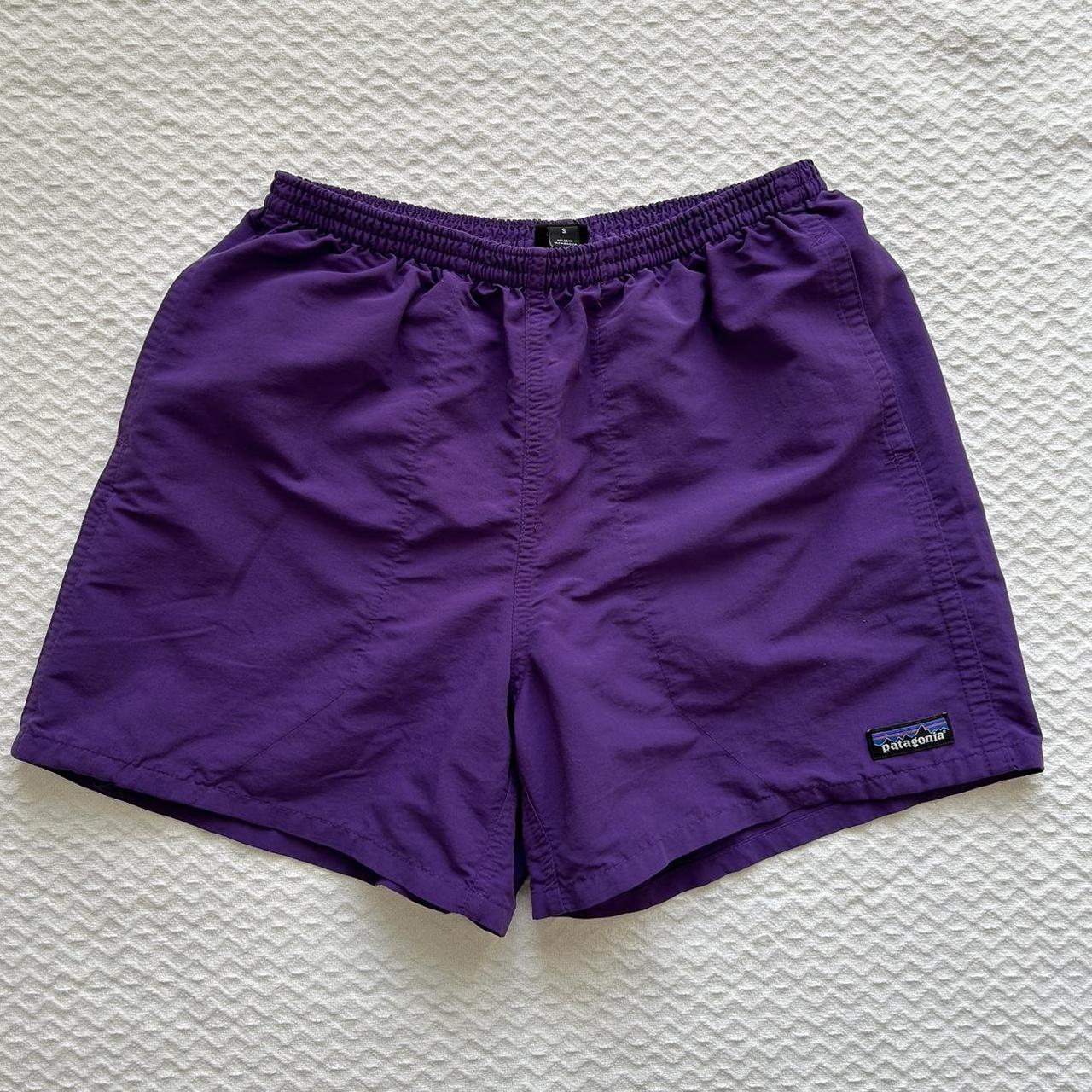 Patagonia Mens Shorts | Purple Size Mens S | 5”... - Depop