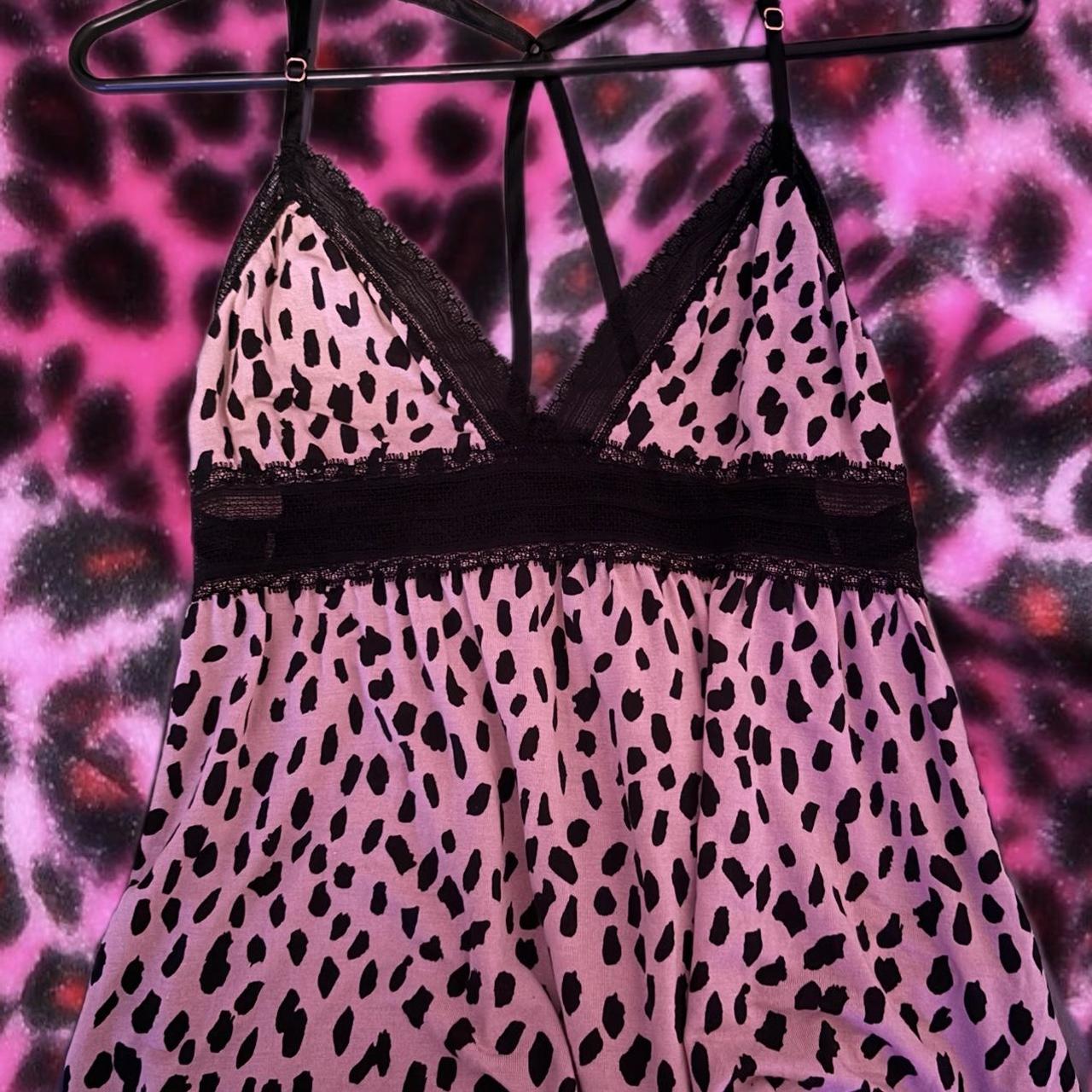 Super Pretty Victorias Secret Cheetah Print Lace Depop