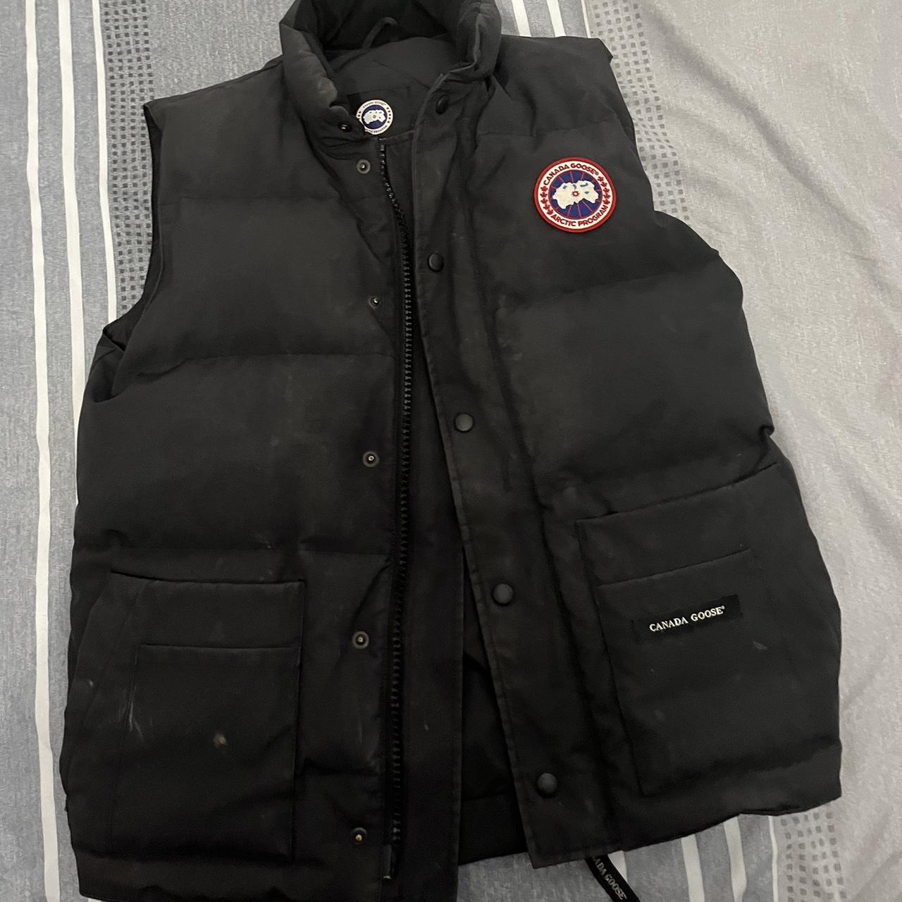 Canada goose Gilet Used but to small now Size S... - Depop