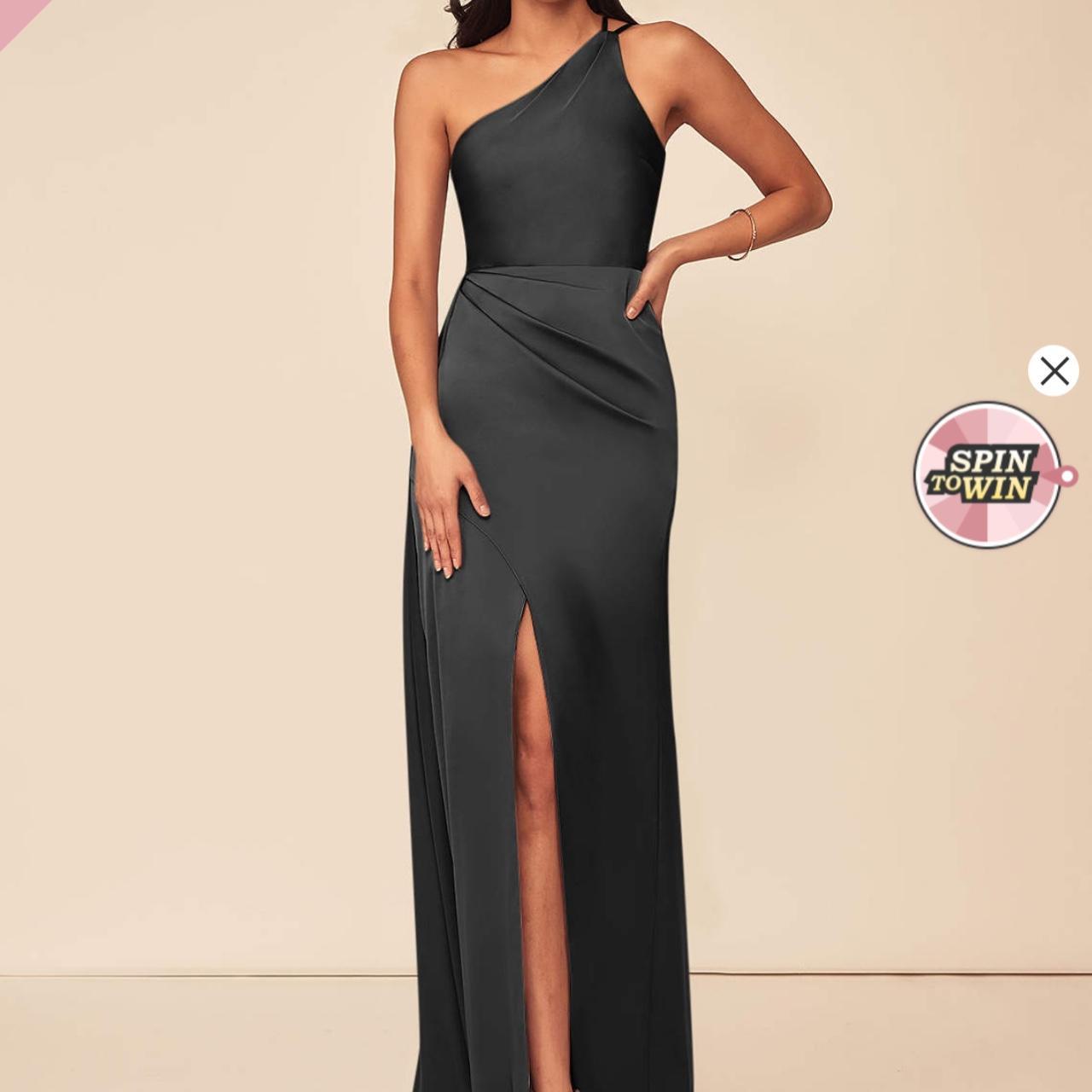 Azazie best sale one shoulder