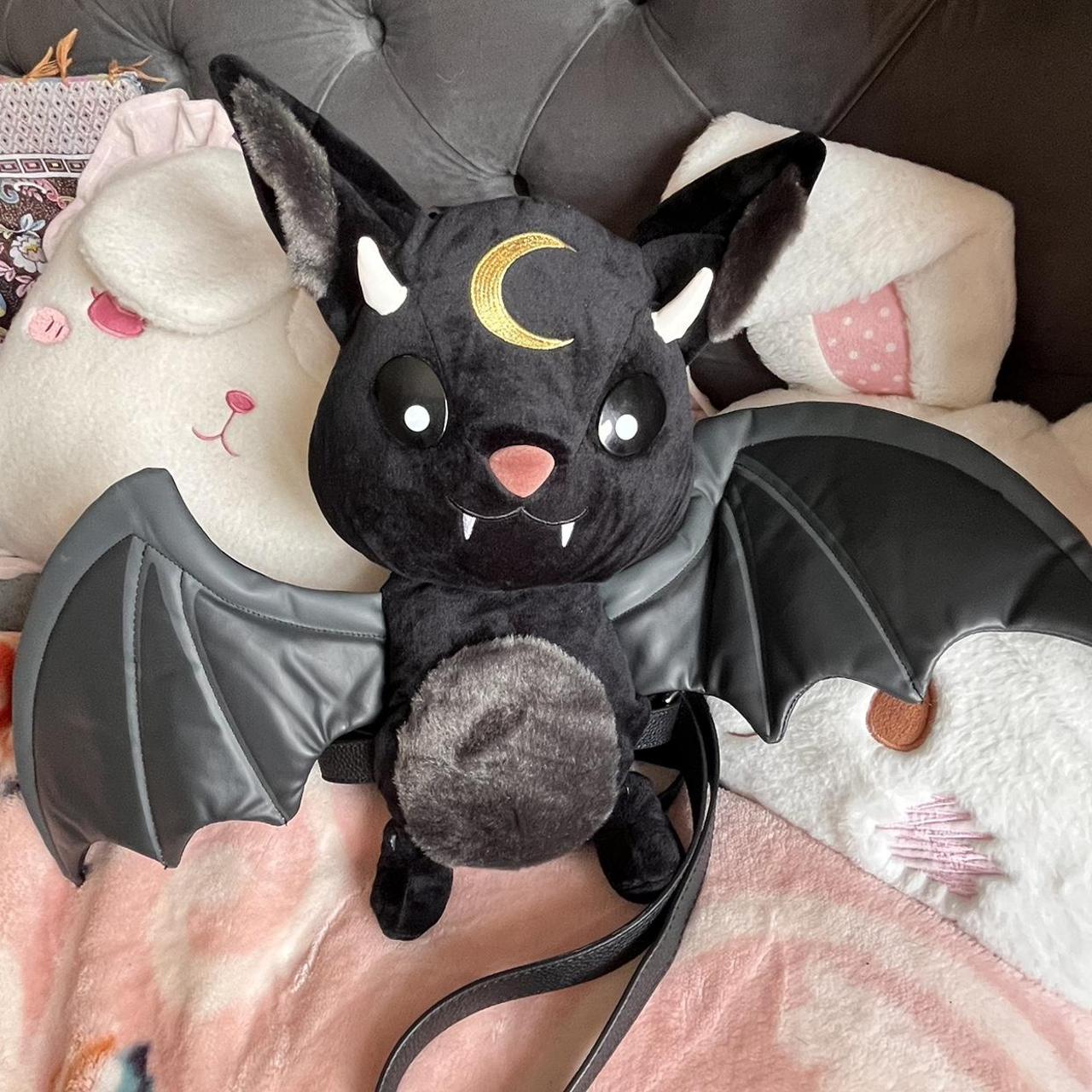  Killstar Vampire Bat Kreeptures Gothic Plush Stuffed Animal  Backpack KSRA002763 : Clothing, Shoes & Jewelry