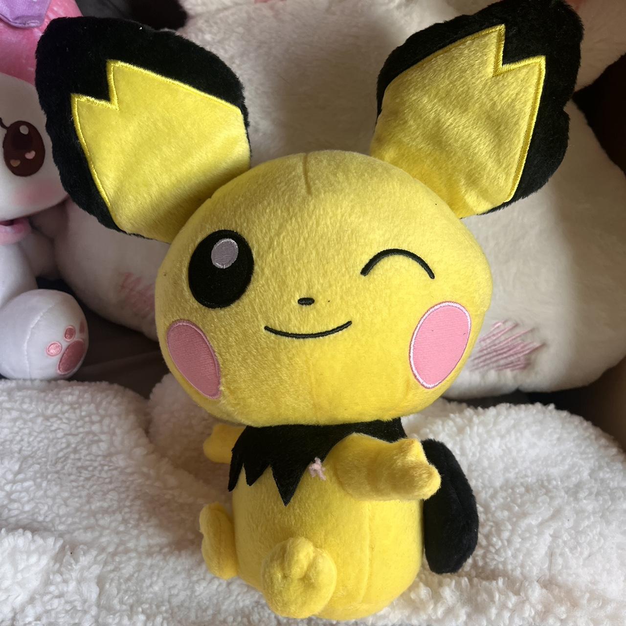 Pokémon Official Banpresto Shippo Mite Picchu Plush... - Depop