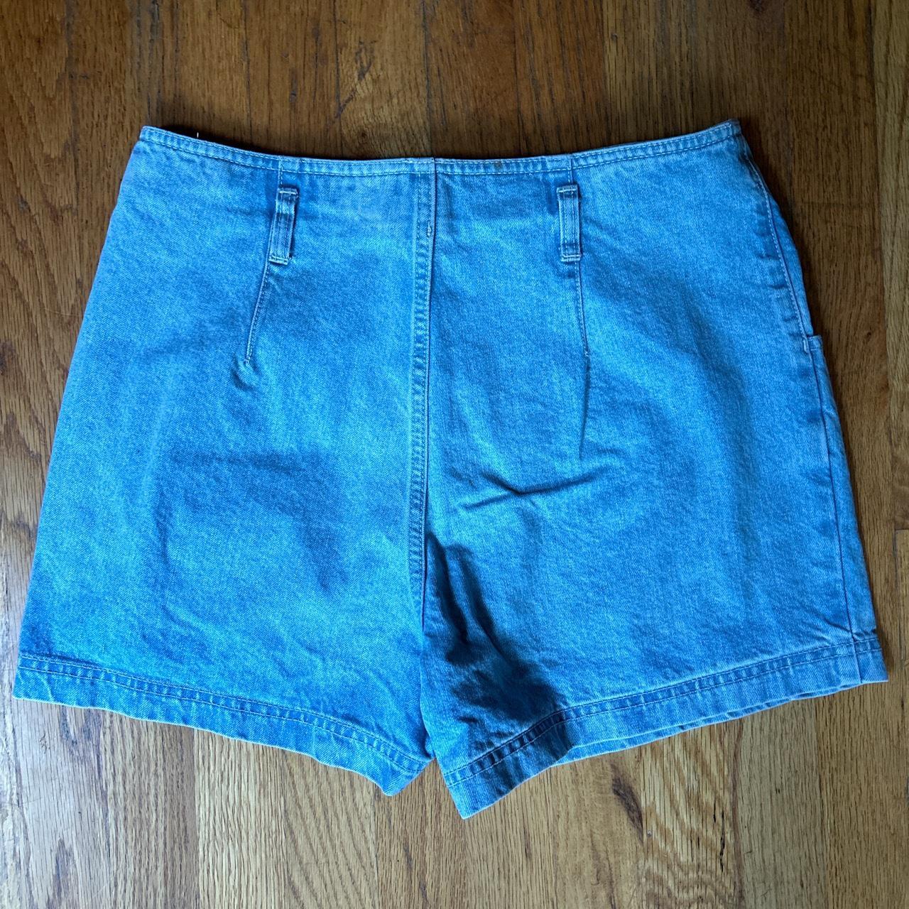 bdg black jean shorts