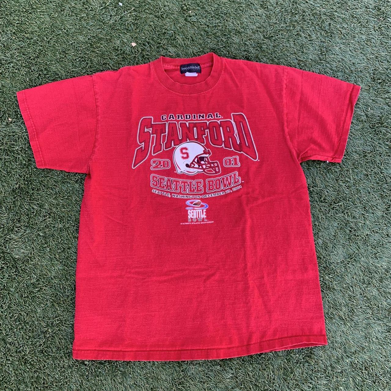 2001 Vintage Y2K Standford T-Shirt -A bit more of a... - Depop