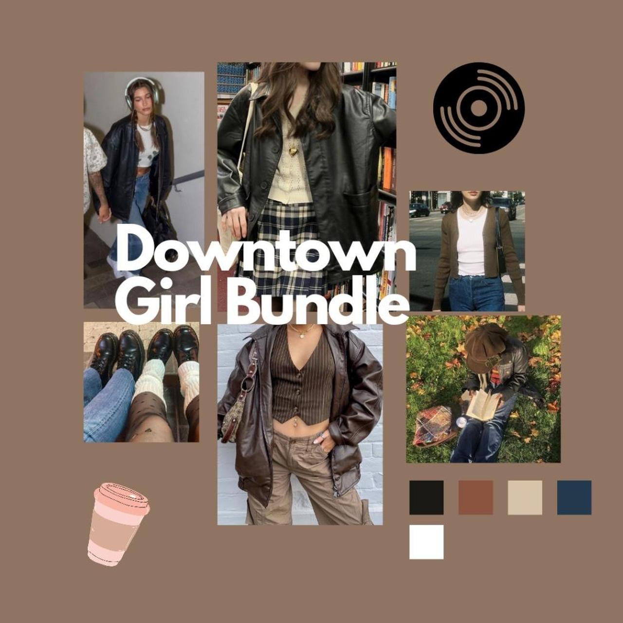 downtown girl style bundle ☕️👢👜🪐 experienced stylist... - Depop