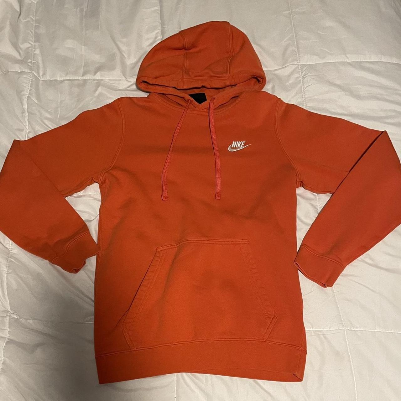 magma orange nike hoodie