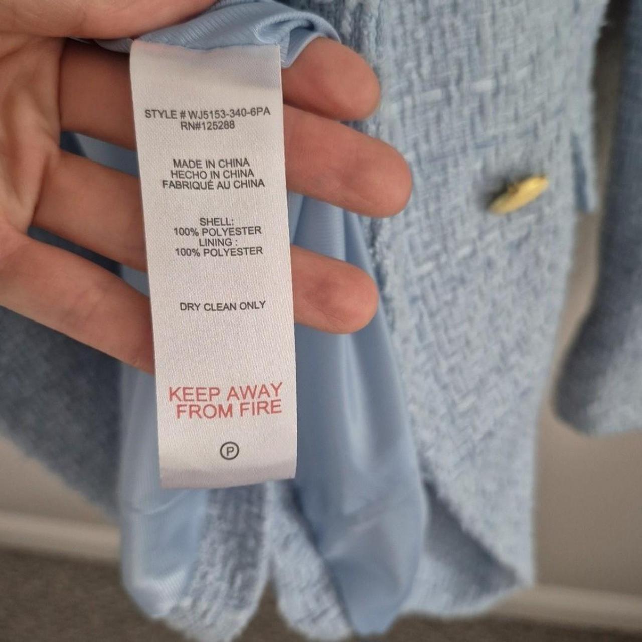 Jason Wu Women's Tailored jacket - Blue - S – Lig… - image 8