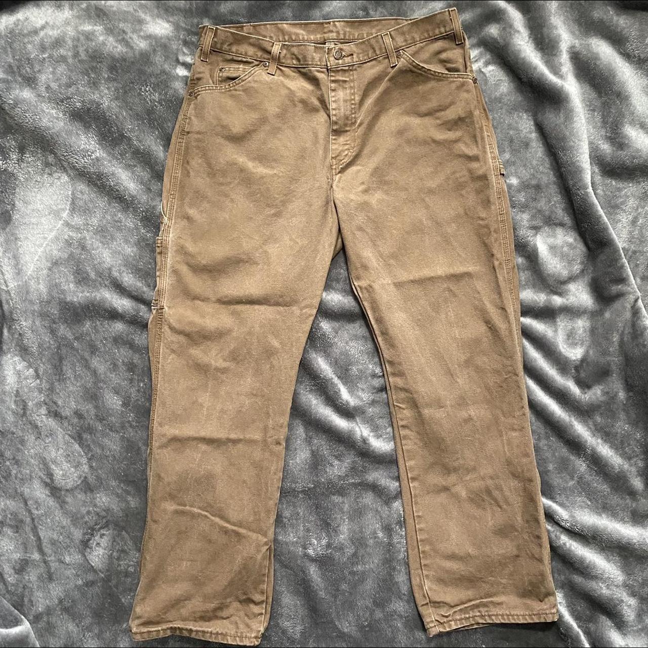 Vintage drown buckets carpenter pants. In good... - Depop