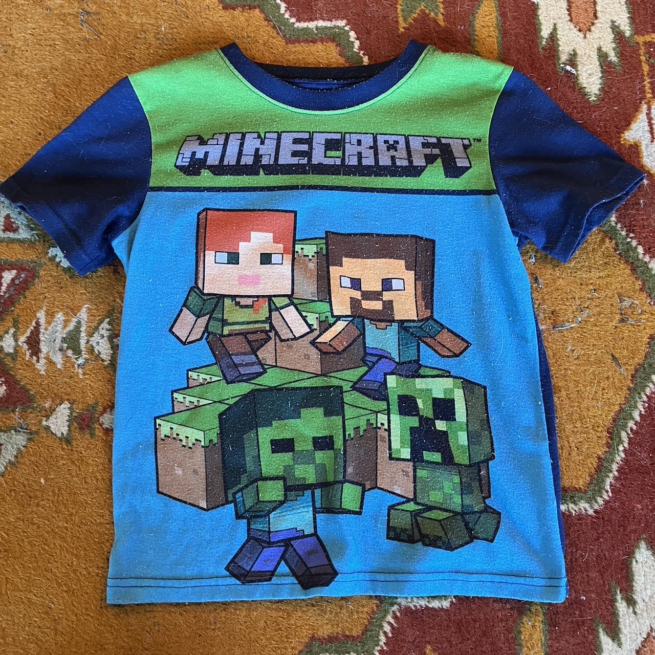 Minecraft sleep shirt - size s SHIPPING-... - Depop