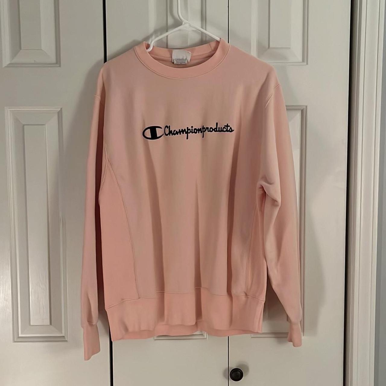 Light pink champion outlet sweatsuit