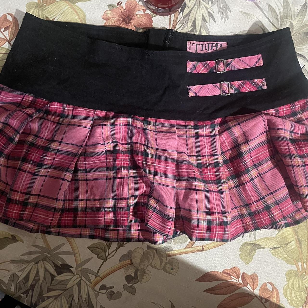 School girl skirt with shorts, no brand name. China - Depop