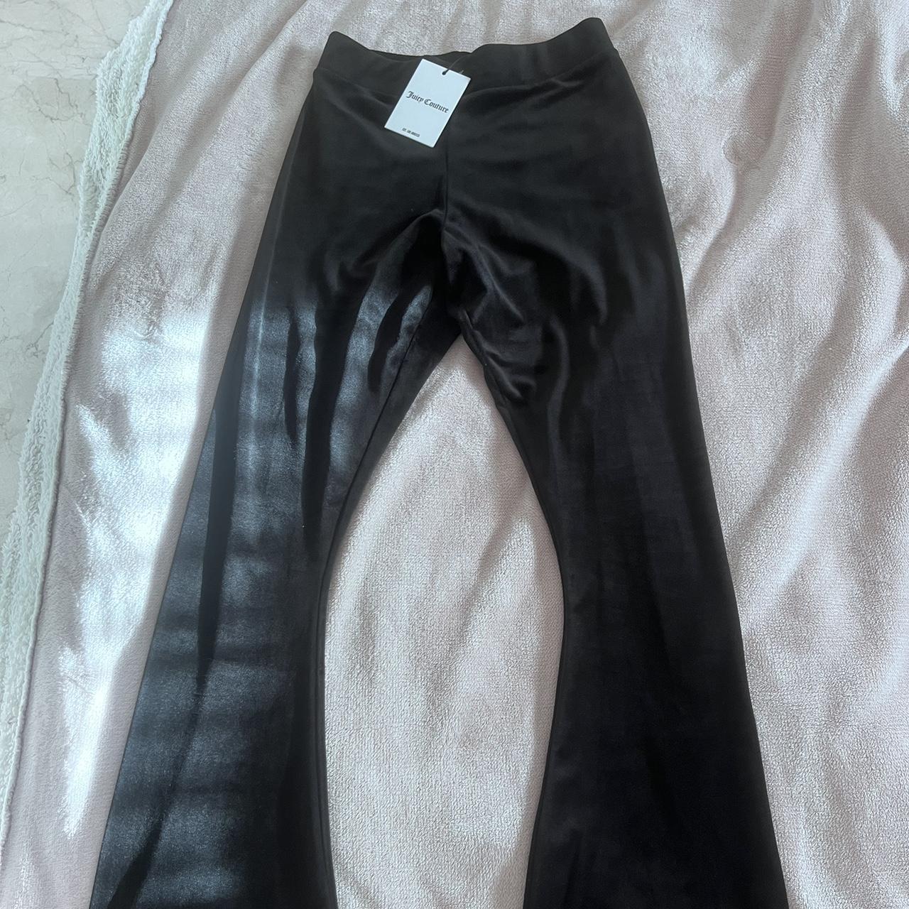 juicy couture flare pants size xs but could fit a... - Depop