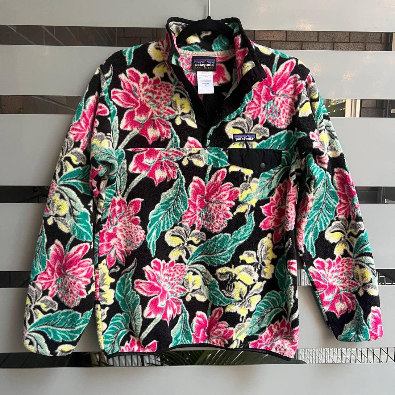 Patagonia hawaiian fleece pullover sale