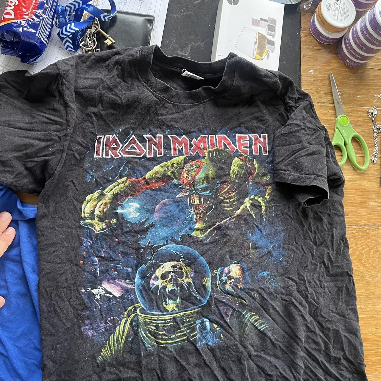 Iron maiden 2011 final frontier tour t shirt,... - Depop