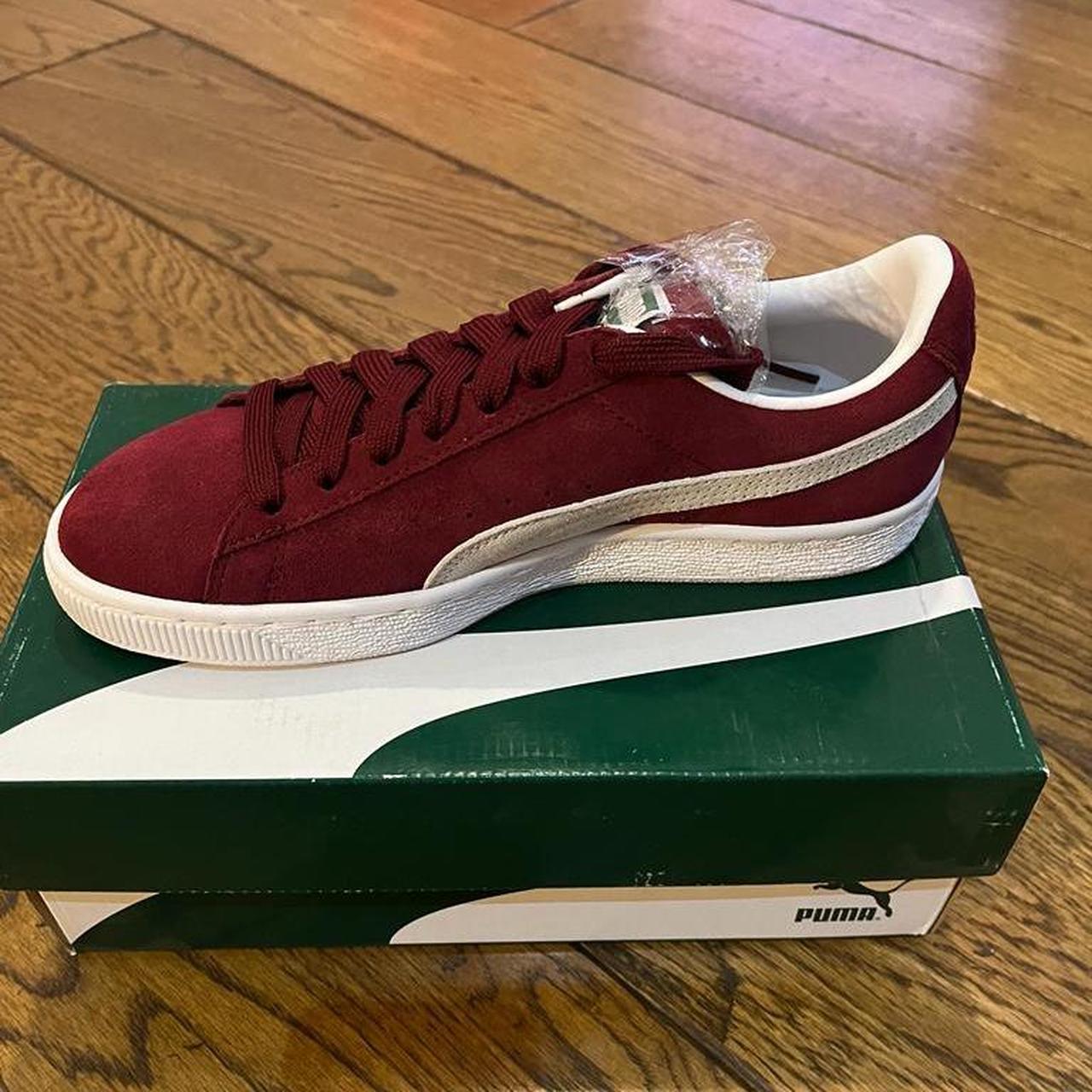 puma suede cabernet