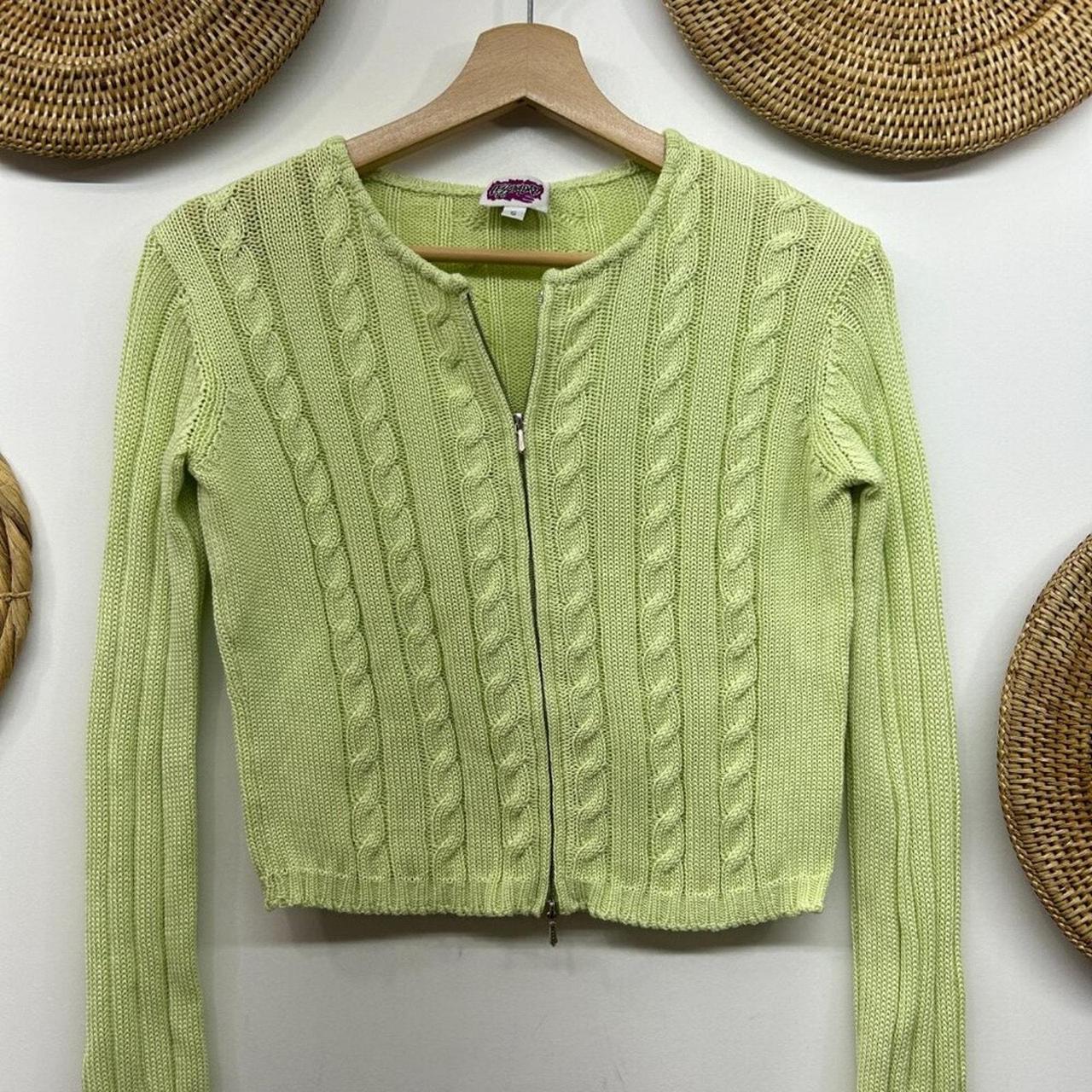 Source Unknown Women's Sweater - Green - S – Vint… - image 4