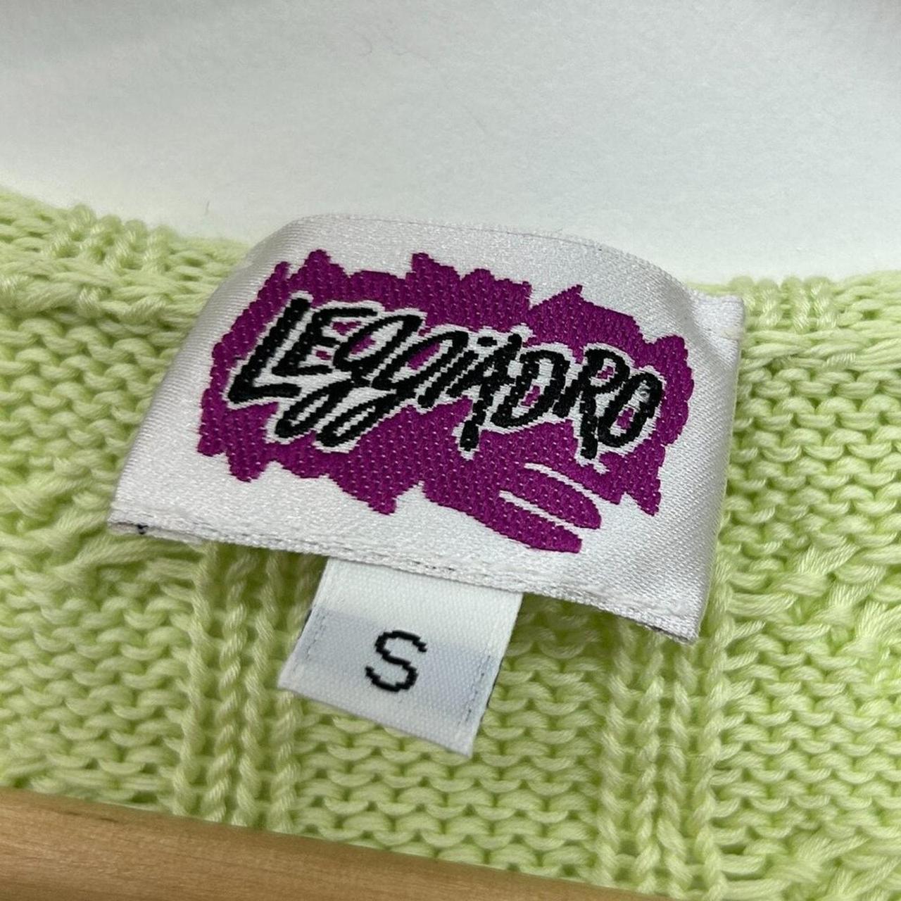 Source Unknown Women's Sweater - Green - S – Vint… - image 5