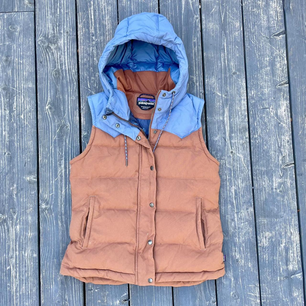 Patagonia Bivy Down vest Women s size medium In. Depop