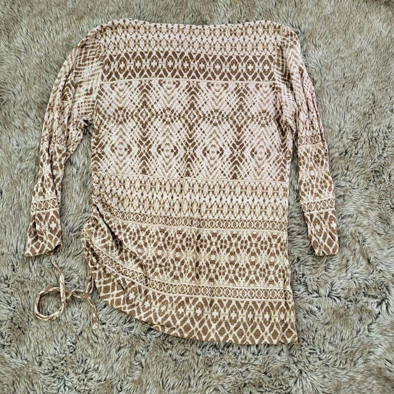 Ruby Rd. Women's Blouse - Brown/Cream - S – Ruby … - image 7