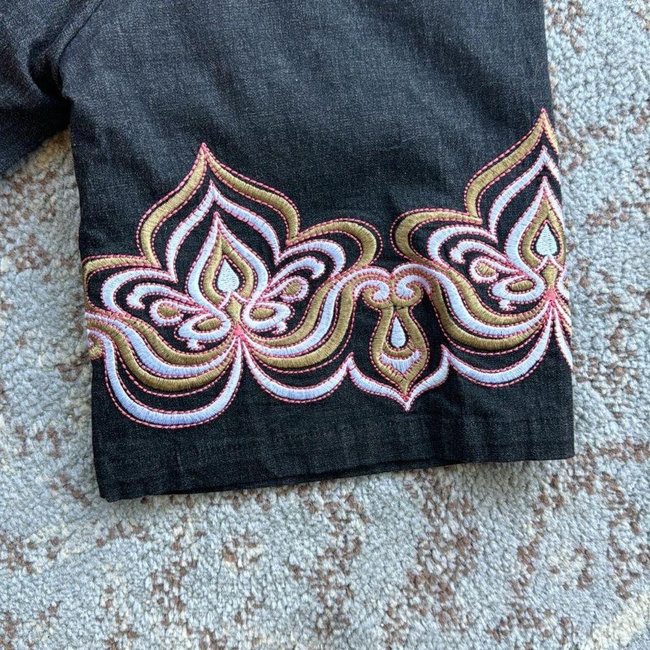 Bob Mackie Women's Blouse - Black - XL – Vintage … - image 2