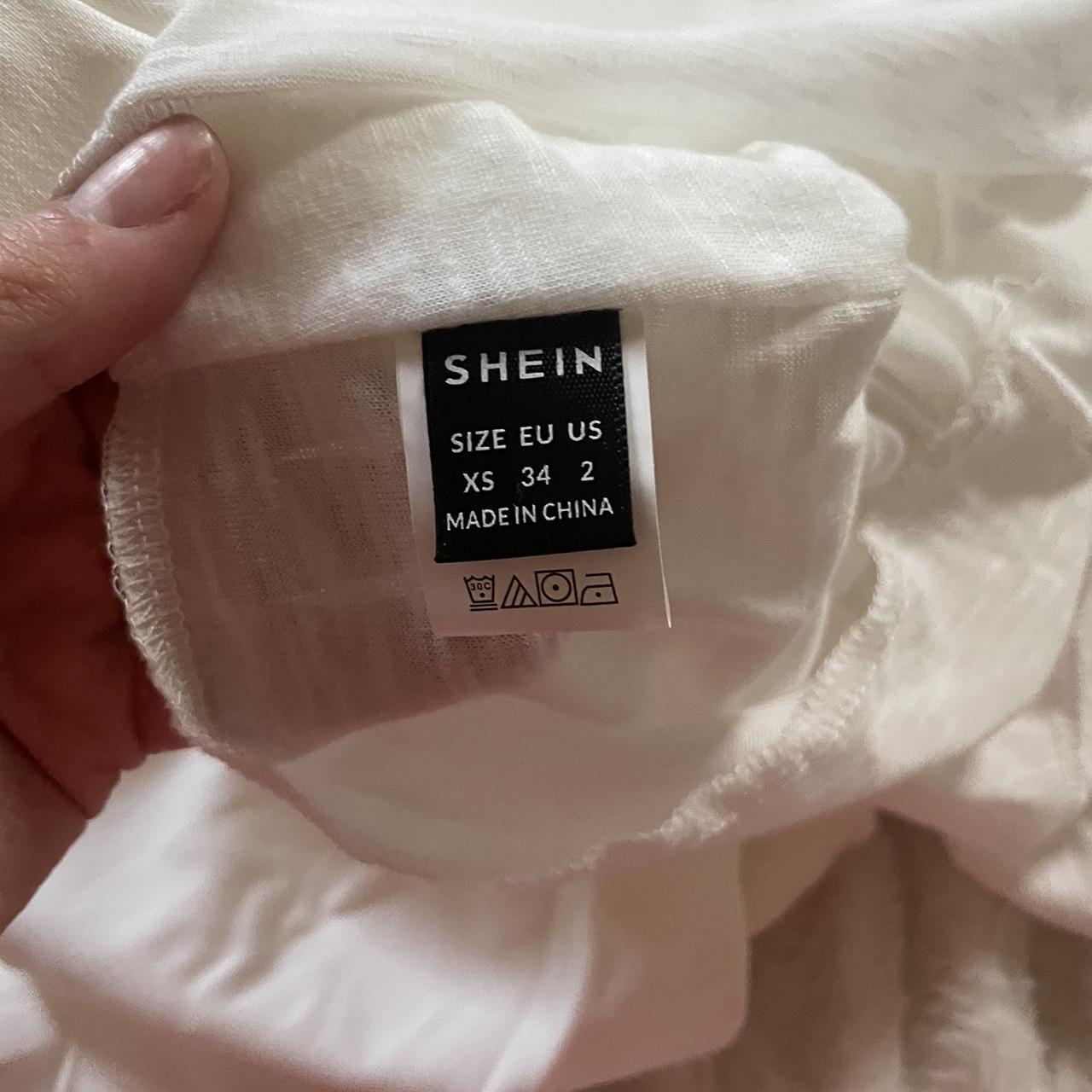 SHEIN Women's White Skirt (3)