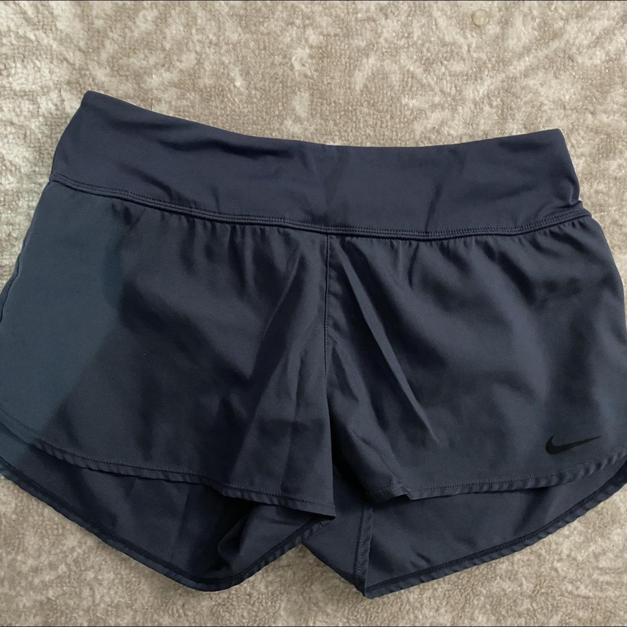 Nike Women's Navy Shorts Depop