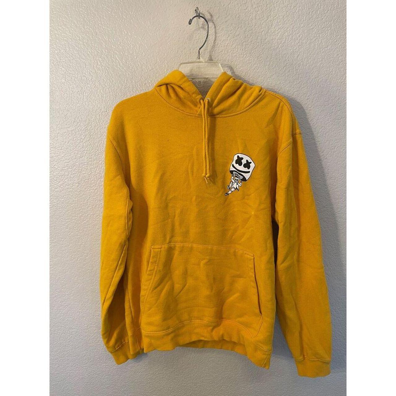 MARSHMELLO x FORTNITE Men s Sweatshirt Hoodie Yellow. Depop