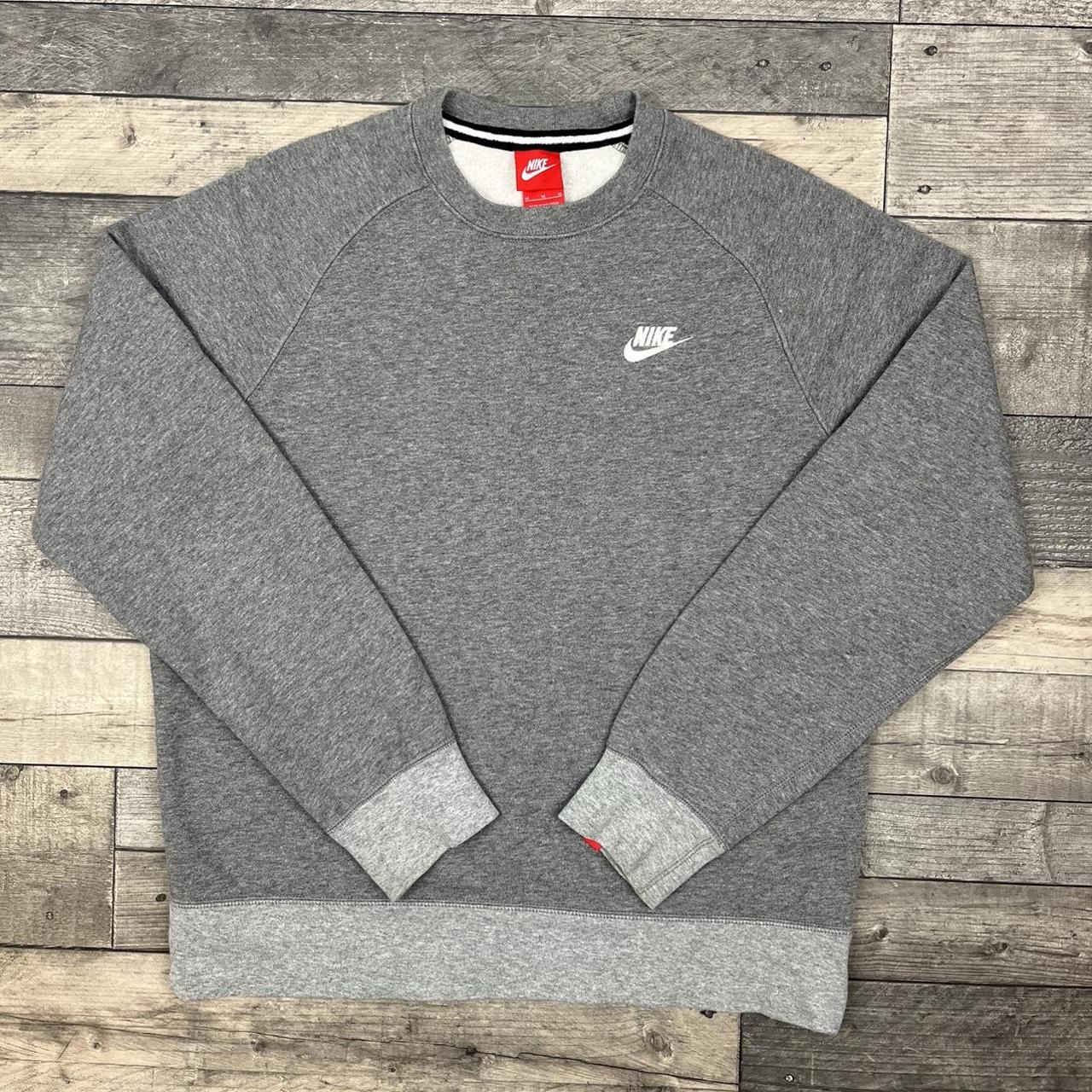mens nike grey sweater