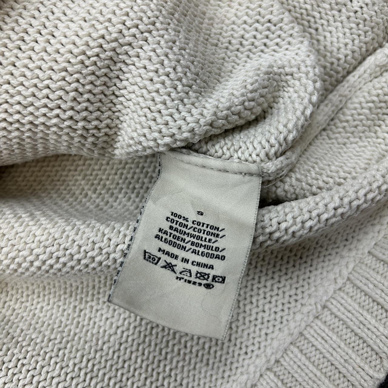 🍐RARE Ralph Lauren flag knitted sweater in white... - Depop