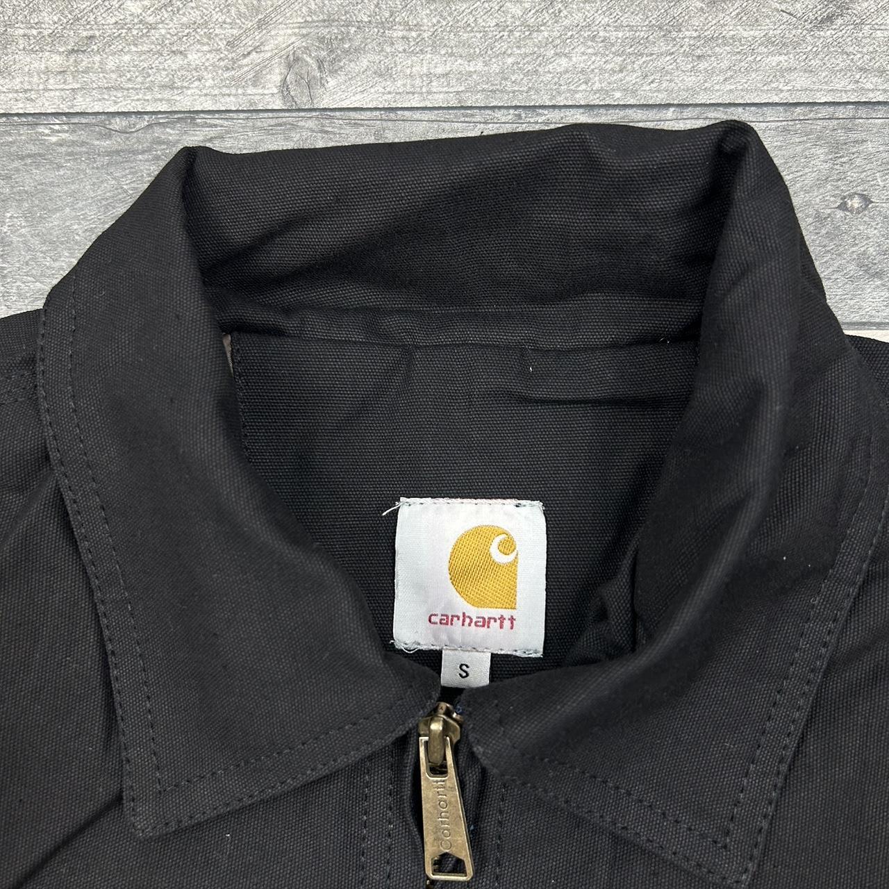 🍐 Carhartt Wip Detroit Rework Jacket In Black With - Depop