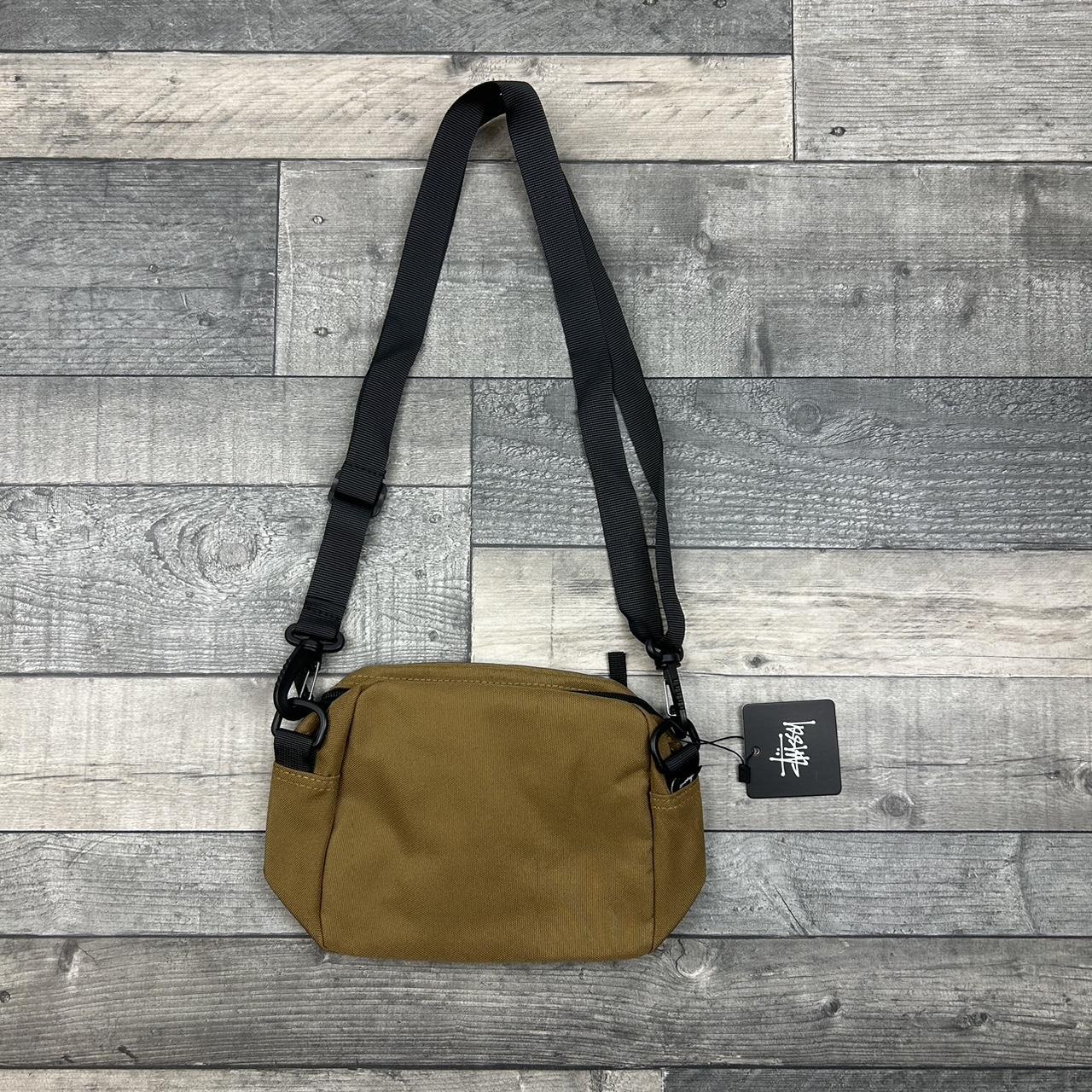 🍐 Stussy Tan shoulder messenger bag Brand new with... - Depop