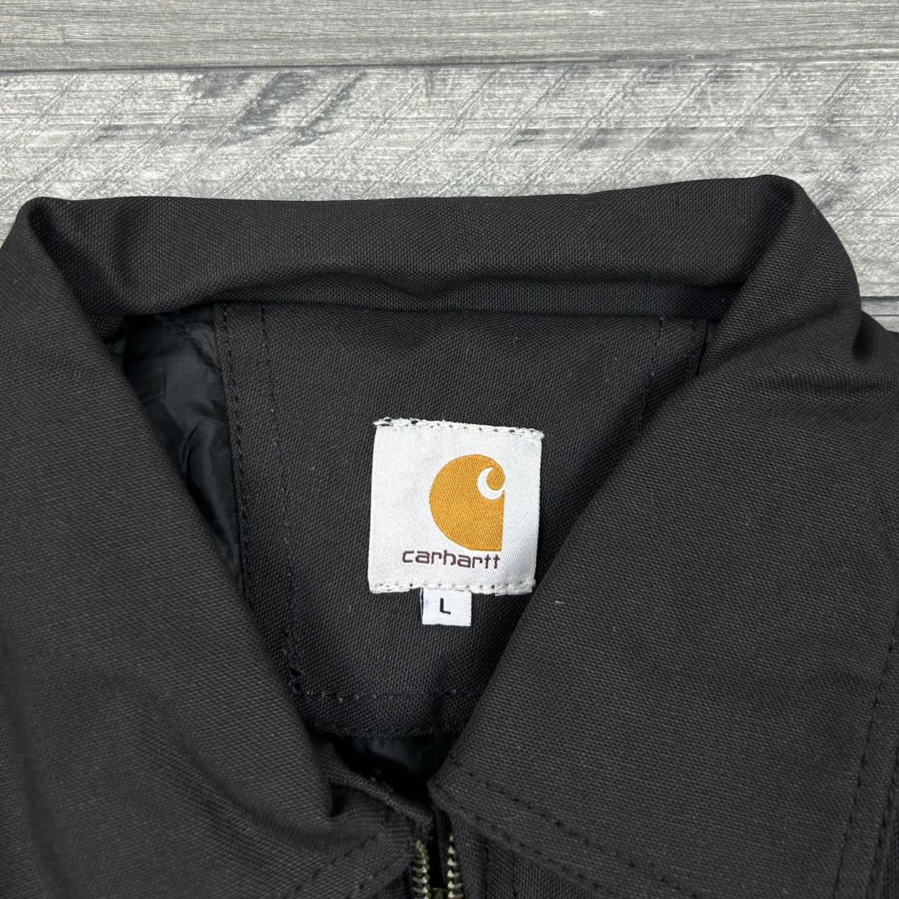 🍐 Carhartt Wip Detroit Rework Thick Jacket In Black - Depop