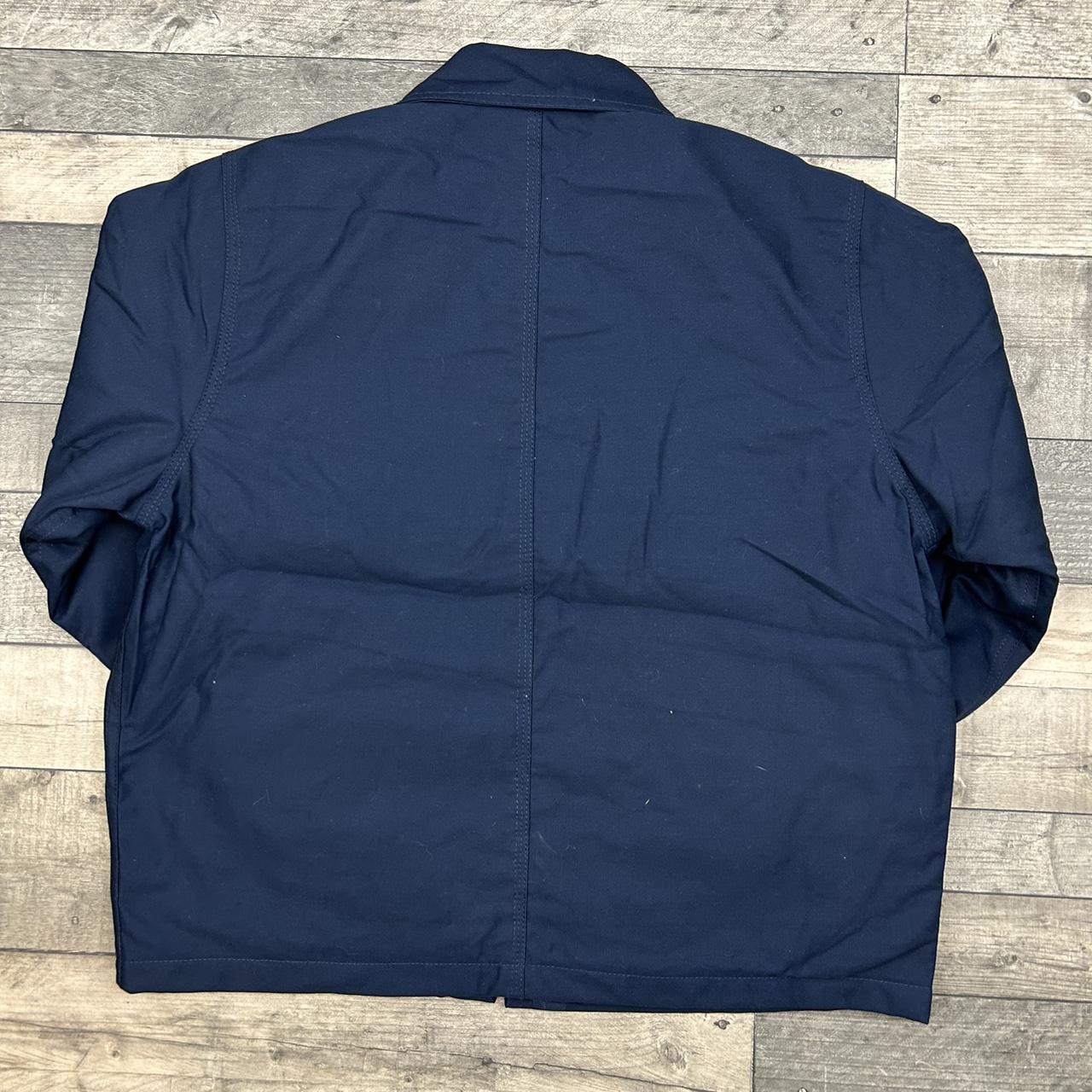 🍐 Carhartt WIP Detroit rework thick jacket in navy... - Depop