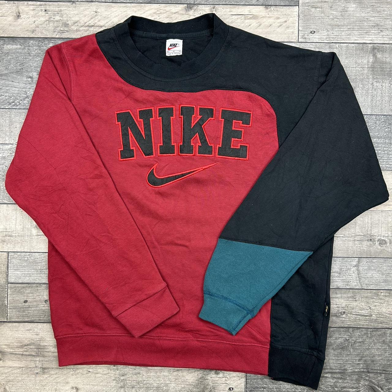 reworked nike sweatshirt