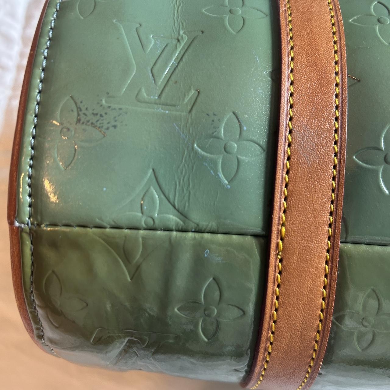 Vintage Green Louis Vuitton monogram Vernis Depop