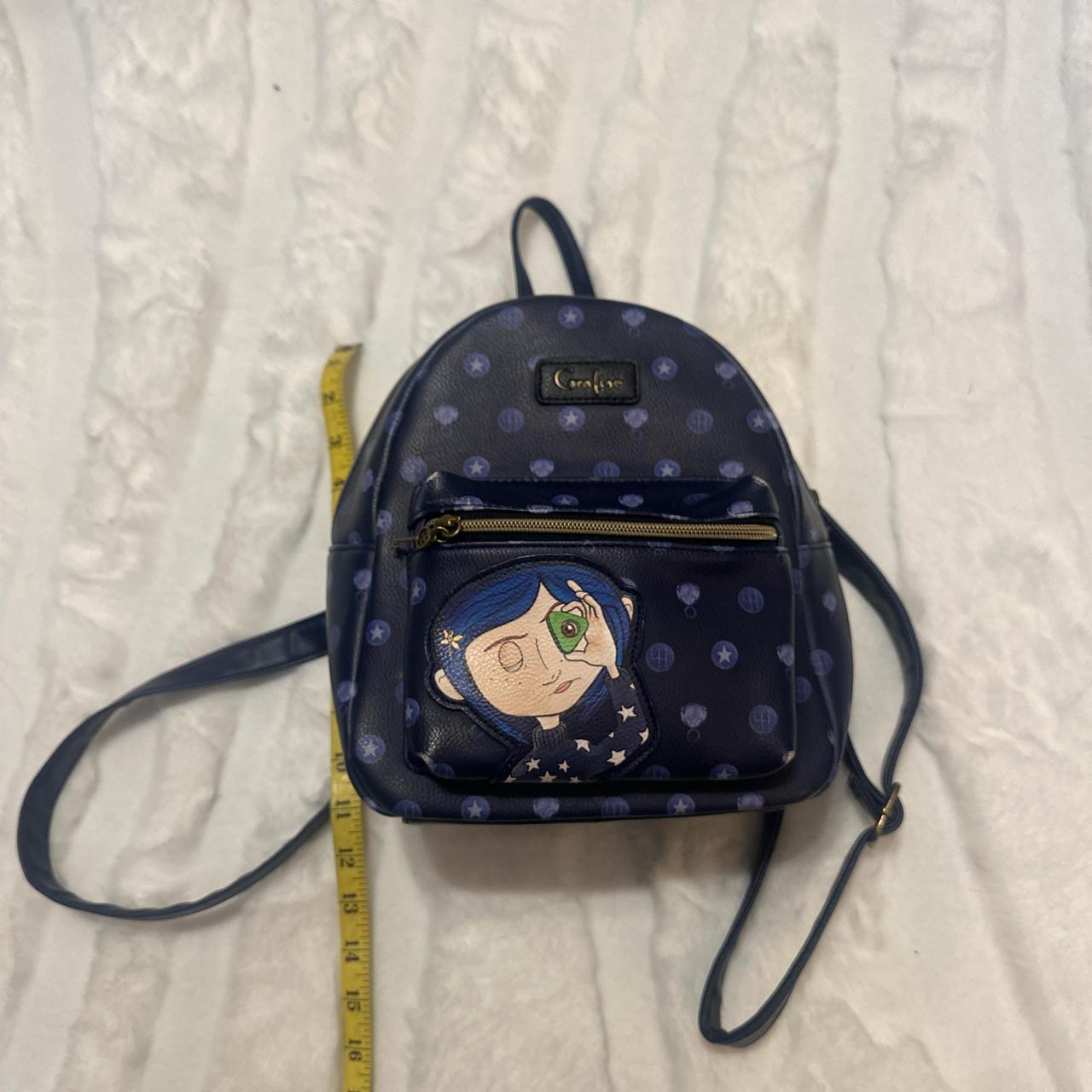 Coraline Navy Mini popular Backpack