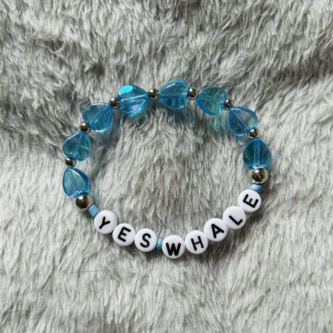 taylor swift “yes whale” meme bracelet with...