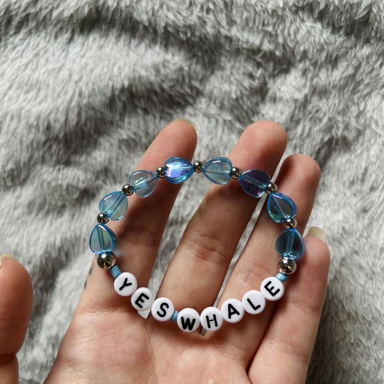 taylor swift “yes whale” meme bracelet with...