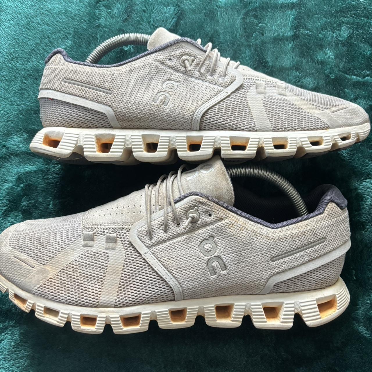 On Cloud Cloudswift Slate Grey White Laceless... - Depop