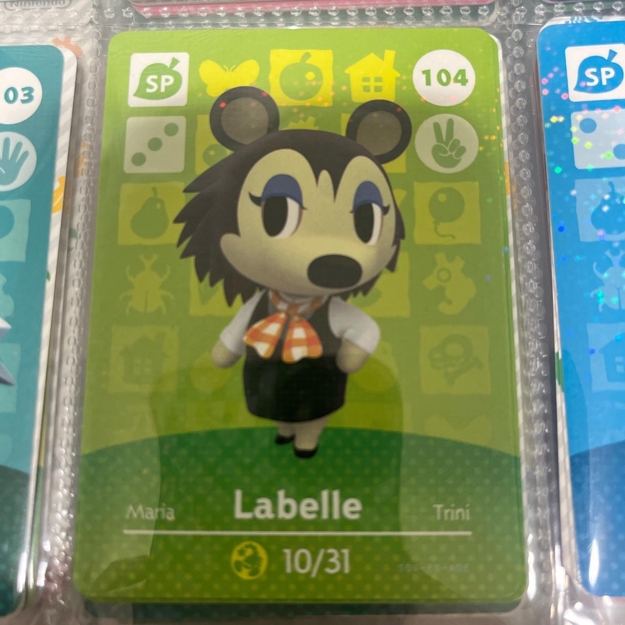Animal Crossing Series 2 Amiibo Card 104 Labelle 🍃... Depop