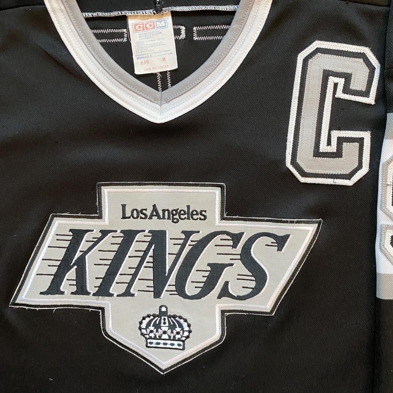 Vtg ccm los angeles la kings jersey youth boys size - Depop