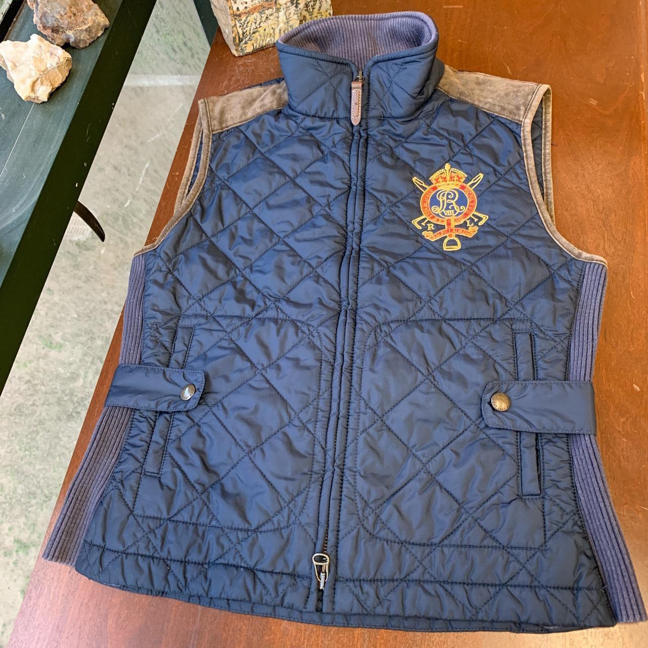 Ralph lauren sales blue vest