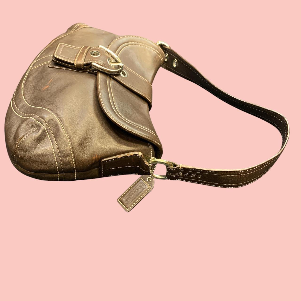 Brown Coach Soho shoulder Bag E0778-F10910 flap | Depop