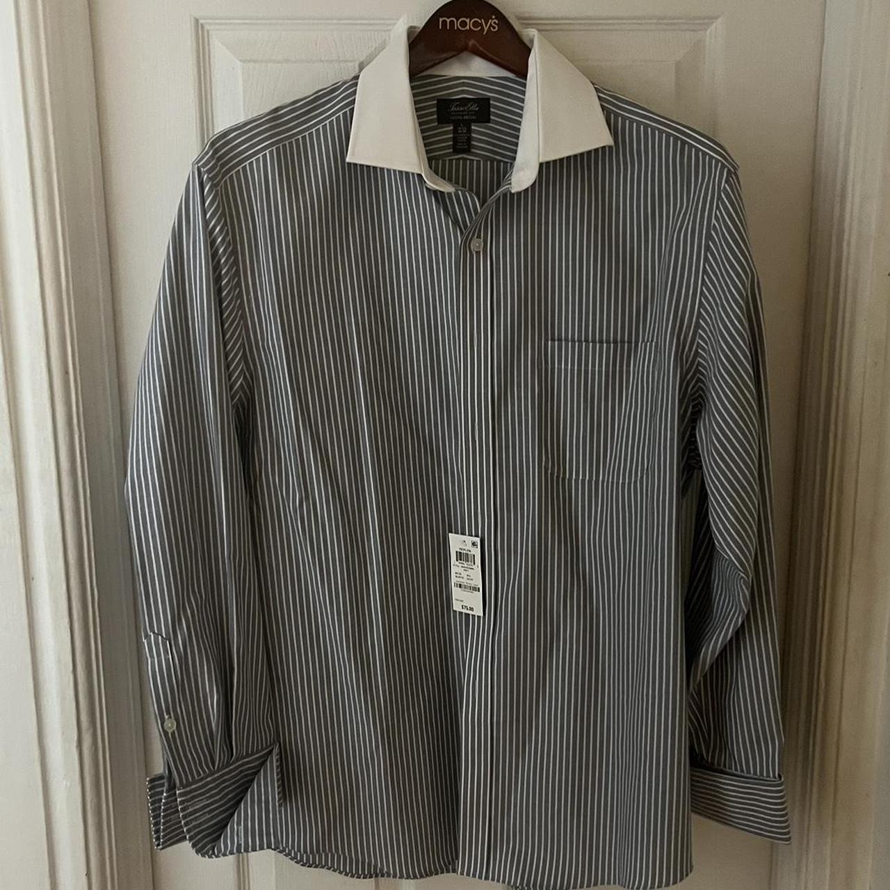 Macy's tasso elba dress hot sale shirt