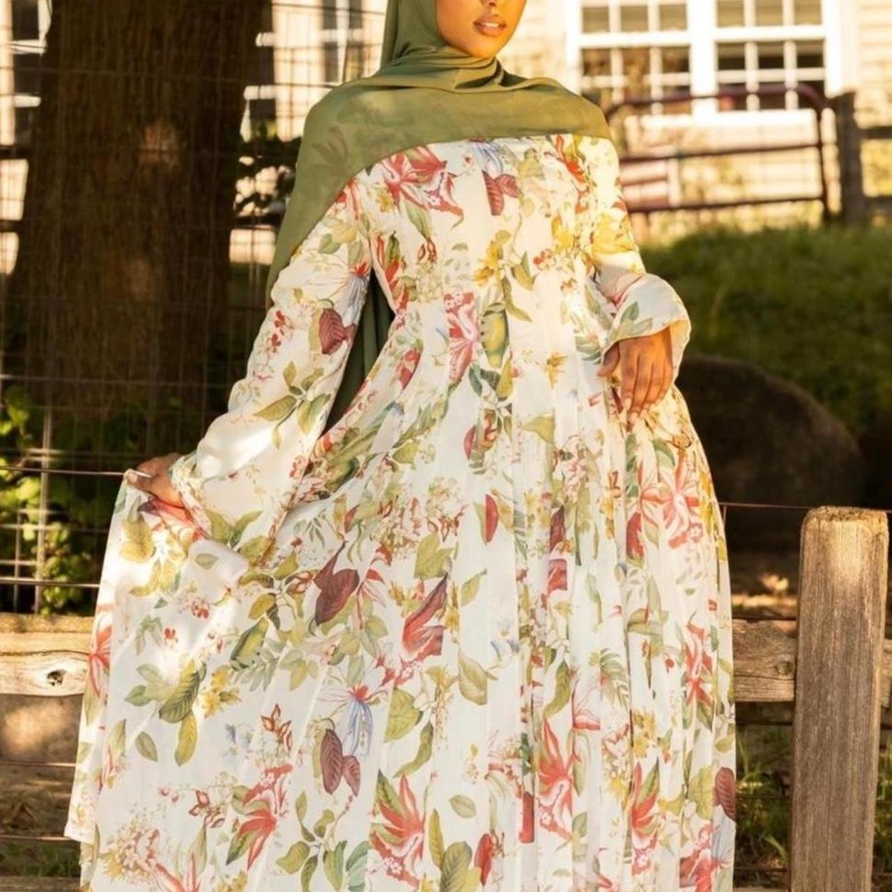 Women's Dress Multi/White XL – Batul the collection dress for