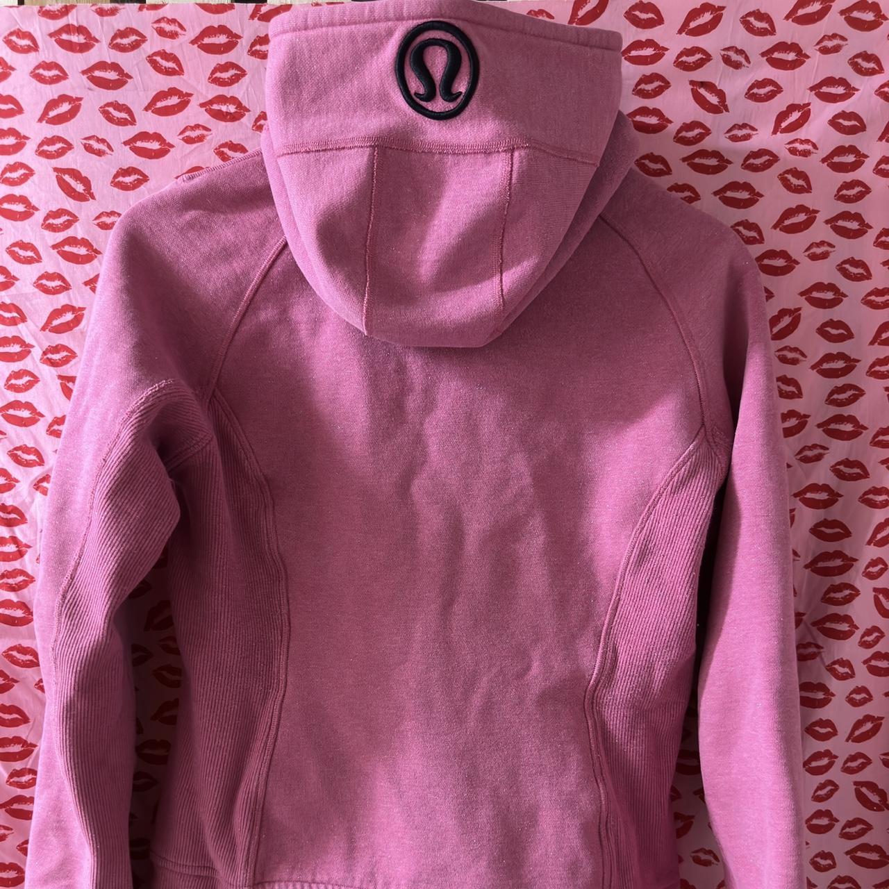 Lululemon Pink Scuba Hoodie Sweatshirt- Size 6